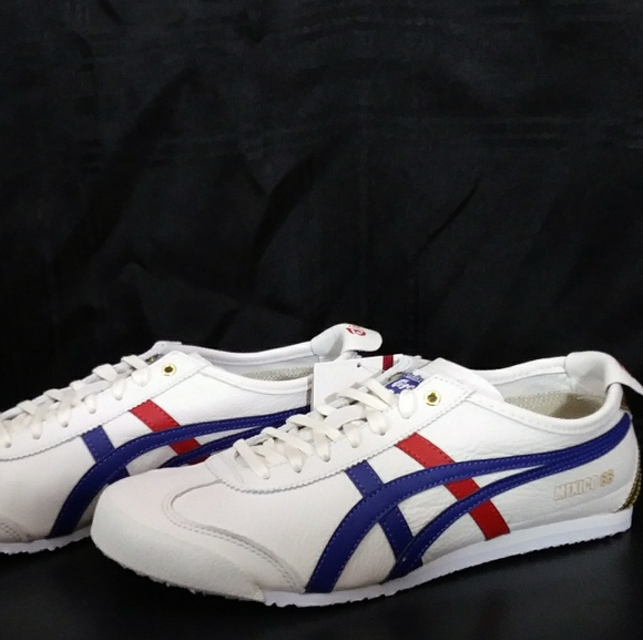 Onitsuka Tiger by Asics Other - NIB! Onitsuka Tiger Mexico 66 Wht/Drk Blue Unisex